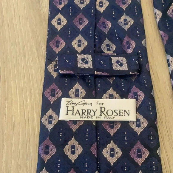 - Tino Cojura For  Harry Rosen neck tie made in Italy - Picture 10 of 16